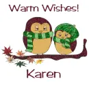 Autumn Owls - Karen
