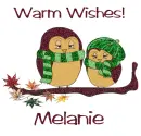 Autumn Owls - Melanie
