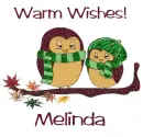 Autumn Owls - Melinda