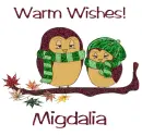 Autumn Owls - Migdalia