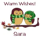 Autumn Owls - Sara