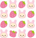 Strawberry bunny
