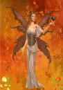 autumn fairy background