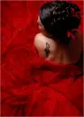 Lady in red