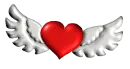 heart wings