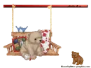 swinging bear