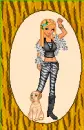 Animal print doll 9