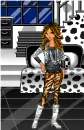 Animal print doll 18