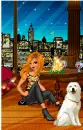 Animal print doll 22