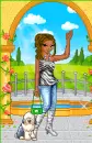 Animal print doll 30