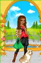 Animal print doll 31