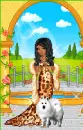 Animal print doll 35