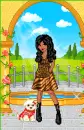 Animal print doll 37