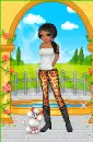 Animal print doll 38
