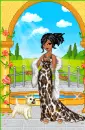 Animal print doll 40