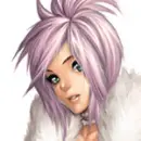 Purple hair