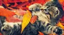 Background - Cat Playing In Leaves