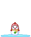 Cute snowman