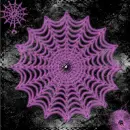 Spider web background