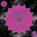 Spider web background glitter