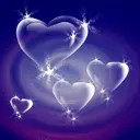 glittering hearts