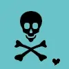 skull & heart.