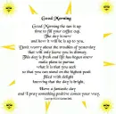 good morning poem