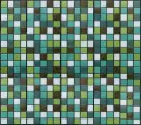 Teal brown tile
