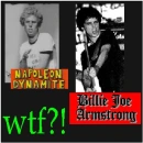 billie joe used to look like napoleon!