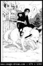 Kiba and akamaru