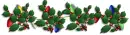 Holly lites - div - xmas