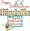 Happy Birthday - Migdalia