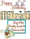 Happy Birthday - Mileidi