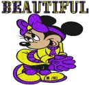 Minnie Mouse Modeling 8  Beautiful M