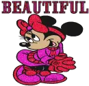 Minnie Mouse Modeling 9  Beautiful M