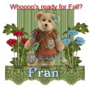 Ready for Fall- Fran