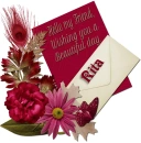 Burgundy Note- Rita