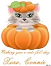 Wishing you a cute fall day Xoxo, Connie