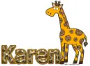 Giraffe Karen