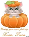 Wishing you a cute fall day Xoxo, Fran