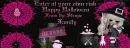 Enter at your own risk Happy Halloween from the Strope Family