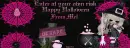 Enter at your own risk Happy Halloween From Mel