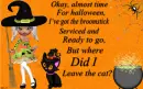 Halloween -Okay, almost halloween...