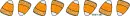 Candy Corn dividers