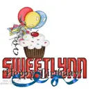 Sweetlynn - Happy Birthday - Cupcake