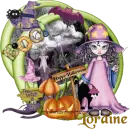 Halloween the witch is in Loraine