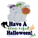 Mel - Boo - tiful Halloween - Ghost