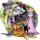 Halloween the witch is in Robbie