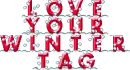 Love Your Winter Tag