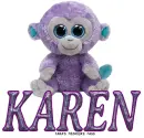 Karen Purple Monkey